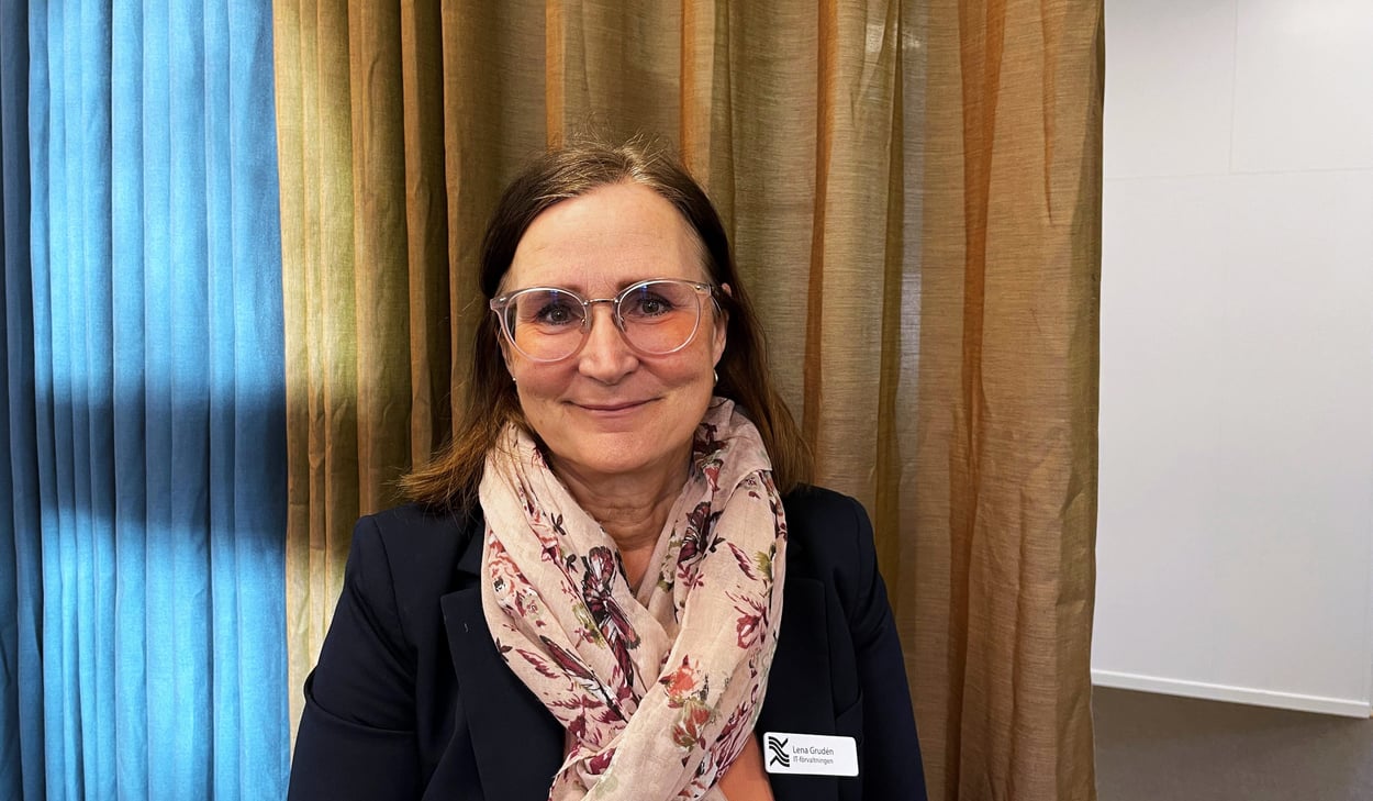 porträtt på Lena Grudén