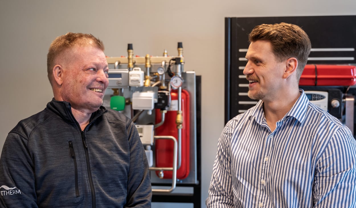 Örjan Sjöström och Alexander Berglund