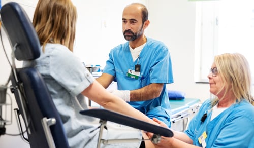 Karwan Hamad Hasan, undersköterska och skötare vuxenpsykiatrin Gävle. Ambassadör Gävleborgskraften