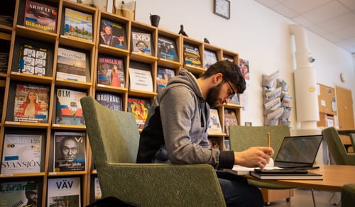 Elever som studerar på Allmänkurs.