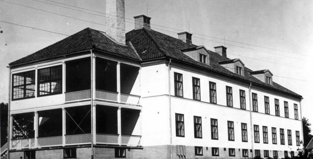 Foto av Ljusne sjukhus, 1923