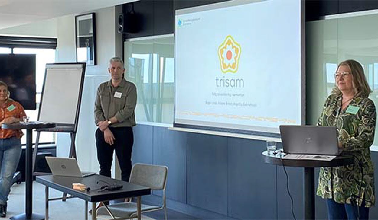 Samarbete Trisam: Helena Breed (processledare för Trisam, Region Gävleborg), Angelica Gabrielsson (processledare, Försäkringskassan) och Roger Linde (Arbetsförmedlingens representant i Trisam). 