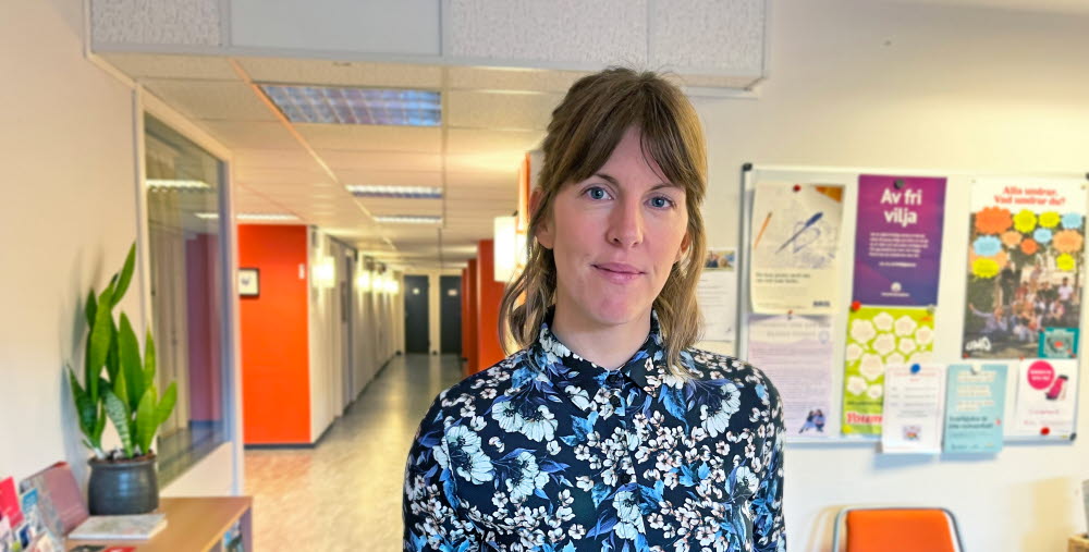 Frida Nika, kurator på ungdomsmottagningen i Gävle.