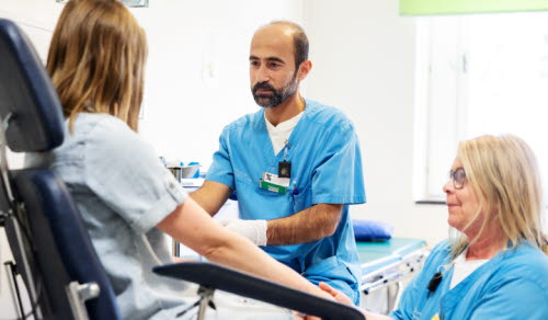 Karwan Hamad Hasan, undersköterska och skötare vuxenpsykiatrin Gävle. Ambassadör Gävleborgskraften