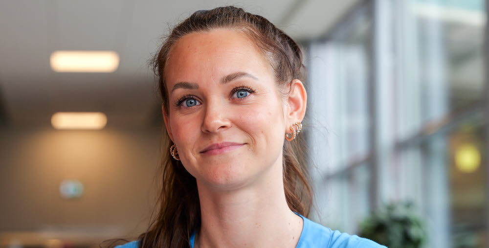 Julia Opitz, dietist och ambassadör paramedicin Gävleborgskraften